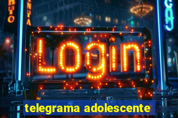 telegrama adolescente